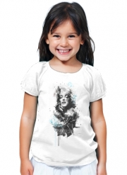 T-Shirt Fille Marilyn Par Emiliano