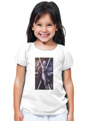 T-Shirt Fille Mew And Mewtwo Fanart
