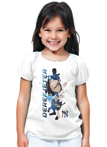 T-Shirt Fille MLB Legends: Derek Jeter New York Yankees