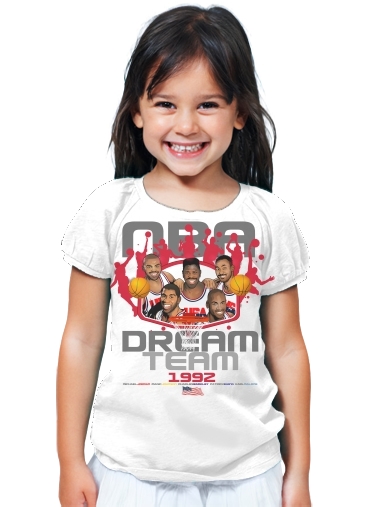 T-Shirt Fille NBA Legends: Dream Team 1992