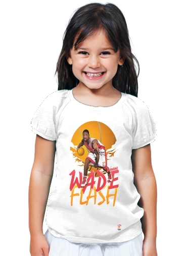 T-Shirt Fille NBA Legends: Dwyane Wade