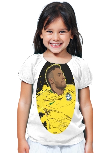 T-Shirt Fille Neymar Carioca Paris