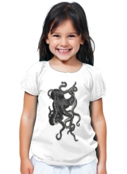 T-Shirt Fille Octopus