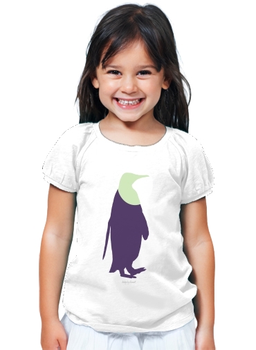 T-Shirt Fille Penguin
