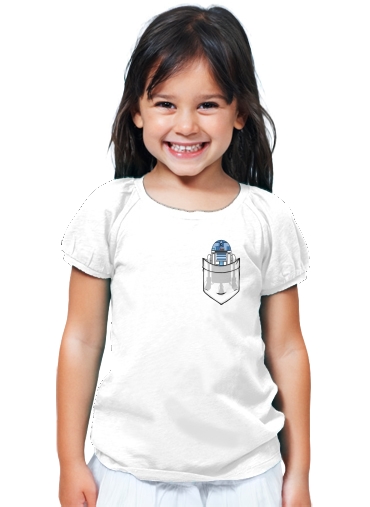 T-Shirt Fille Pocket Collection: R2 