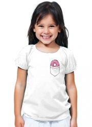 T-Shirt Fille Pocket Collection: Donut Springfield