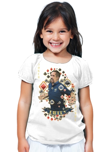 T-Shirt Fille Poker: Franck Ribery as The Joker
