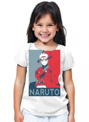 T-Shirt Fille Propaganda Naruto Frog