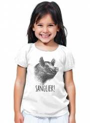 T-Shirt Fille Sanglier French Gaulois