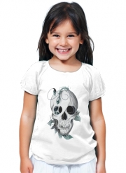 T-Shirt Fille Skull Boho 