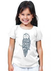 T-Shirt Fille Snow Owl