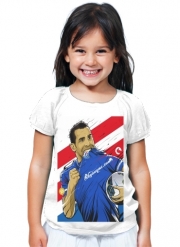 T-Shirt Fille Super Tevez Chinese