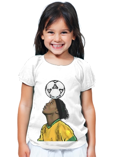 T-Shirt Fille The Magic Carioca Brazil Pixel Art
