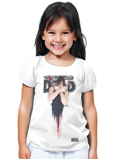 T-Shirt Fille The Walking Dead: Daryl Dixon
