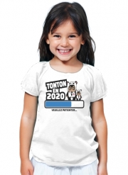 T-Shirt Fille Tonton en 2020 Cadeau Annonce naissance