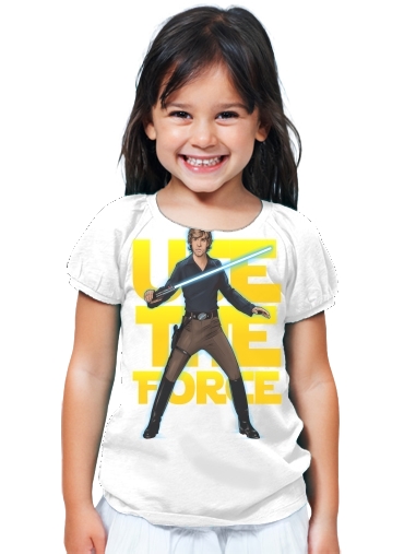 T-Shirt Fille Use the force