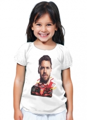 T-Shirt Fille Vettel Formula One Driver