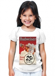 T-Shirt Fille Vintage Budweiser