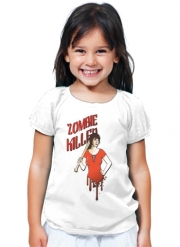 T-Shirt Fille Zombie Killer