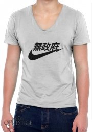 T-Shirt homme Col V Air Anarchy Air Tokyo