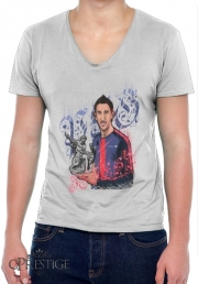 T-Shirt homme Col V An Angel in Paris 