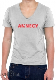 T-Shirt homme Col V Annecy