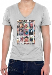 T-Shirt homme Col V Belmondo Collage
