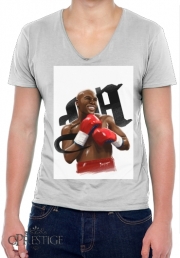 T-Shirt homme Col V Boxing Legends: Money 