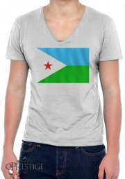 T-Shirt homme Col V Djibouti