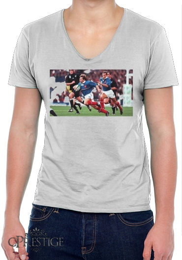T-Shirt homme Col V Dominici Tribute Rugby