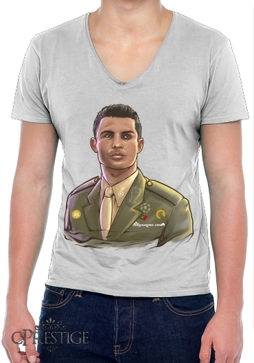 T-Shirt homme Col V El Comandante CR7