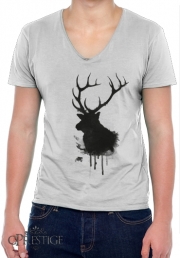 T-Shirt homme Col V Elk