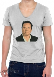T-Shirt homme Col V Elon Musk