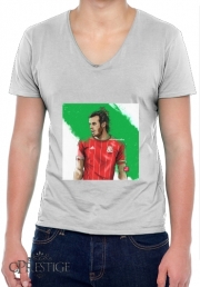 T-Shirt homme Col V Euro Wales