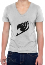 T-Shirt homme Col V Fairy Tail Symbol