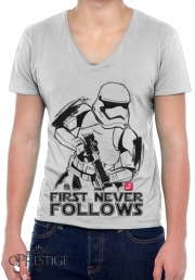 T-Shirt homme Col V First Never Follows