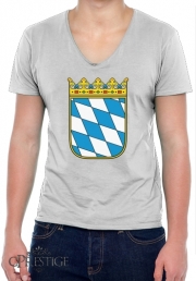 T-Shirt homme Col V Freistaat Bayern