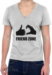 T-Shirt homme Col V Friend Zone