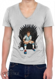 T-Shirt homme Col V Game of Thrones: King Lionel Messi - House Catalunya