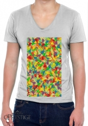 T-Shirt homme Col V Gummy Eiffel