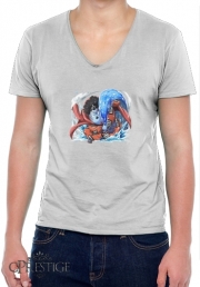 T-Shirt homme Col V Jinbe Knight of the Sea