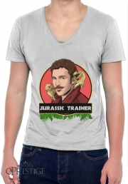 T-Shirt homme Col V Jurassic Trainer