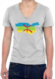 T-Shirt homme Col V Kabyle
