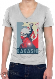 T-Shirt homme Col V Kakashi Propaganda