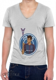 T-Shirt homme Col V Le nouveau titi Parisien Ney Jr Paris