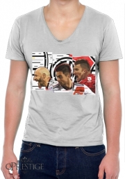 T-Shirt homme Col V Libertadores Trio Gallina