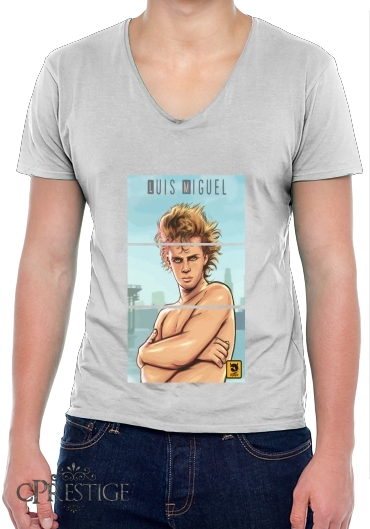 T-Shirt homme Col V Luis Miguel