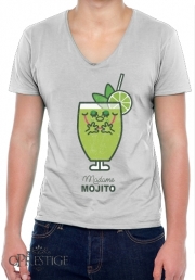 T-Shirt homme Col V Madame Mojito