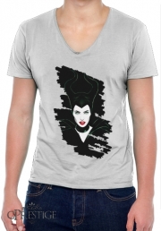 T-Shirt homme Col V Maleficent from Sleeping Beauty