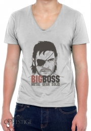 T-Shirt homme Col V Metal Gear Solid V: Ground Zeroes